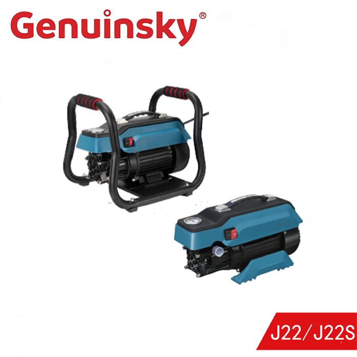 Why can the J22/J22S Household Pressure Washer cover both household and commercial cleaning scenarios?